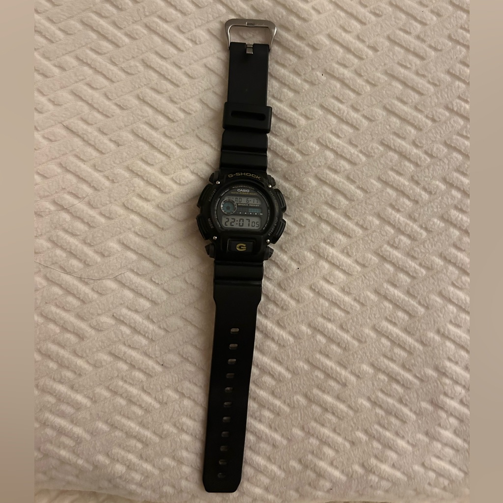Casio Mens Digital Black GShock Watch